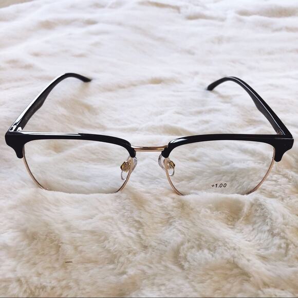 Kyle Black Reader Blue Light Computer Glasses - Picture 6 of 11